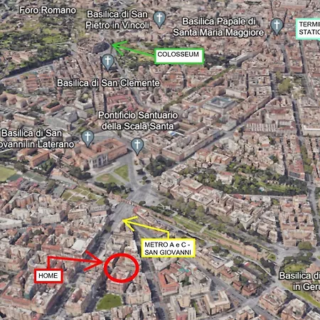 Sunrise House - San Giovanni ホームステイ ローマ